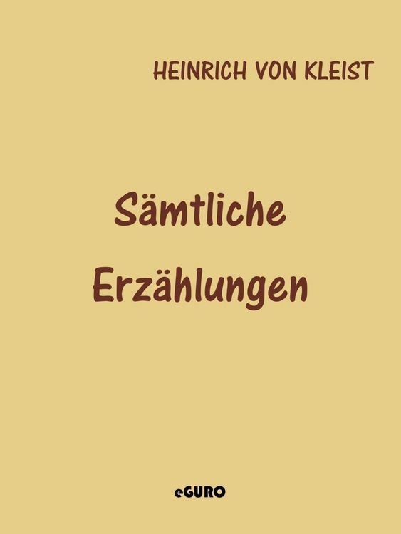Produktbild: S&auml;mtliche Erz&auml;hlungen
