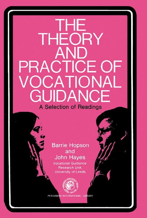 Produktbild: The Theory and Practice of Vocational Guidance
