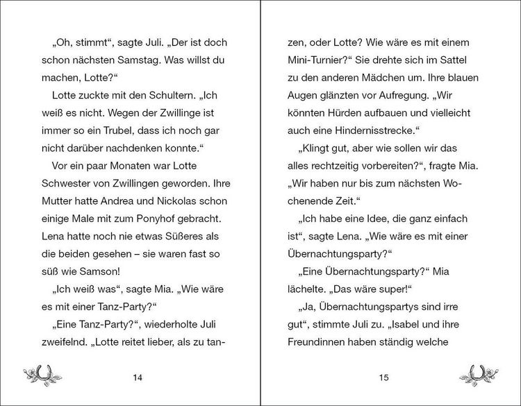 Produktbild: Ponyhof Apfelbl&uuml;te (Band 12) - Lotte und die &Uuml;bernachtungsparty