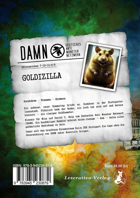 Produktbild: GERMAN KAIJU - GOLDIZILLA