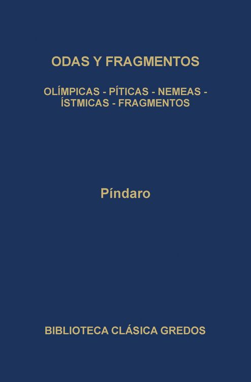 Produktbild: Odas y fragmentos