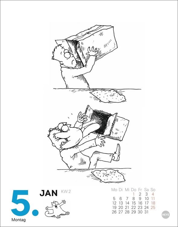 Produktbild: Simons Katze Tagesabreißkalender 2026