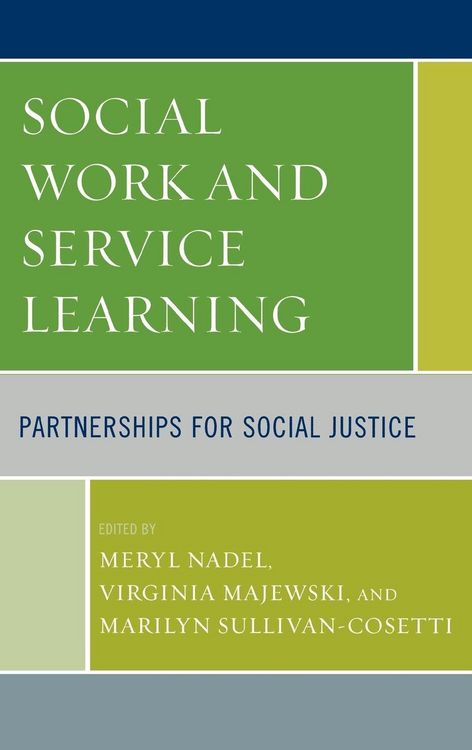 Produktbild: Social Work and Service Learning