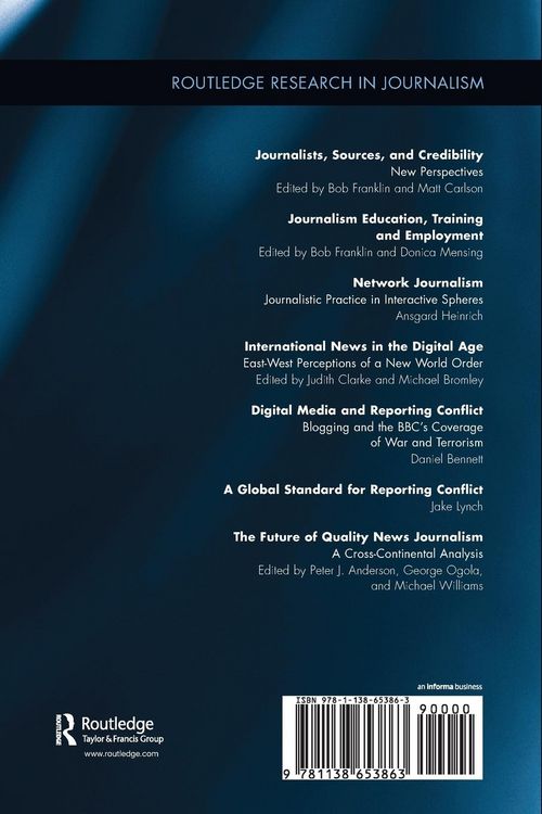Produktbild: The Future of Quality News Journalism
