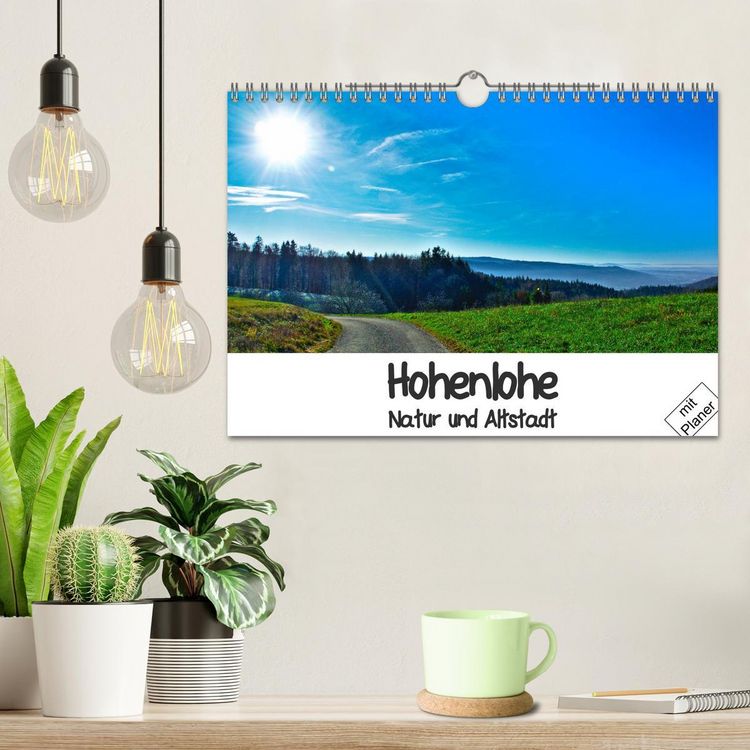 Produktbild: Hohenlohe - Natur und Altstadt (Wandkalender 2026 DIN A4 quer), CALVENDO Monatskalender