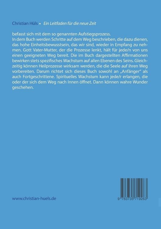 Produktbild: Ein Leitfaden f&uuml;r die neue Zeit
