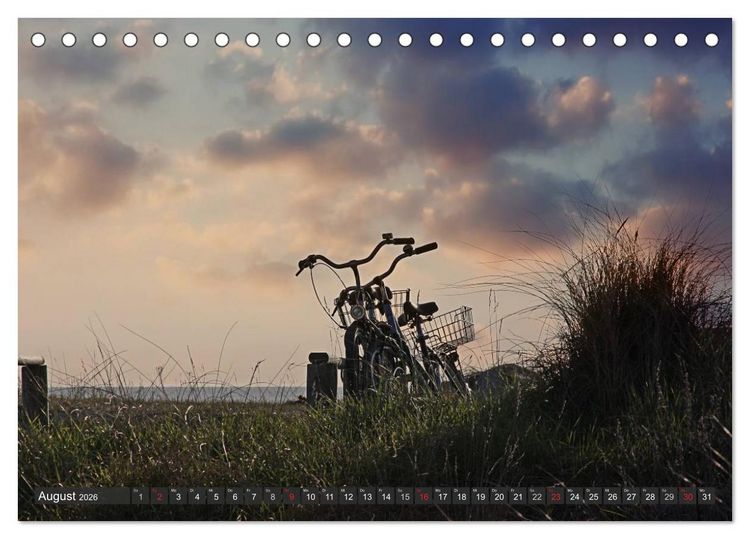Produktbild: Insel Hiddensee (Tischkalender 2026 DIN A5 quer), CALVENDO Monatskalender