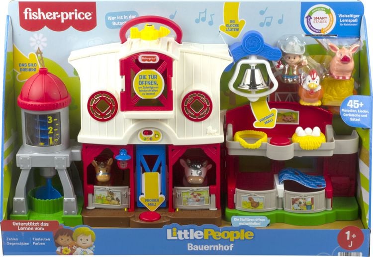Produktbild: Fisher-Price Little People Bauernhof inkl. Figuren, Kleinkind Spielzeug