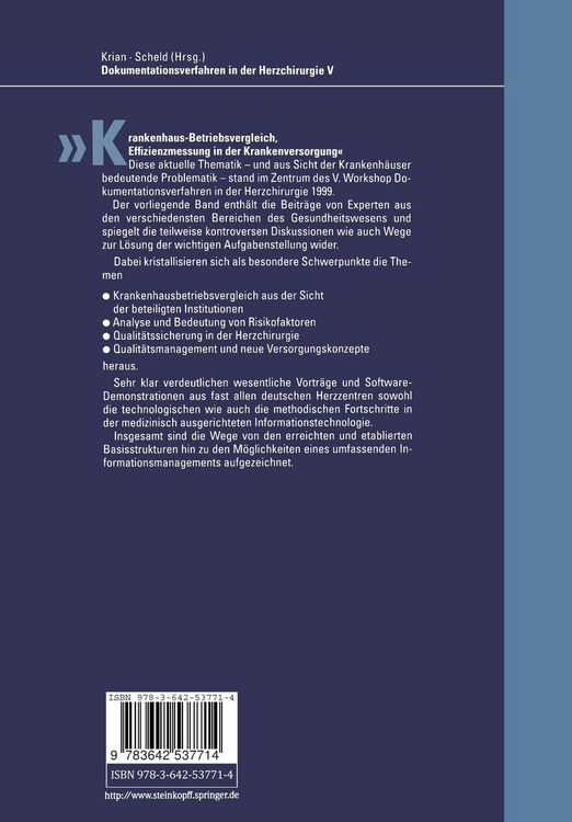 Produktbild: Dokumentationsverfahren in der Herzchirurgie V
