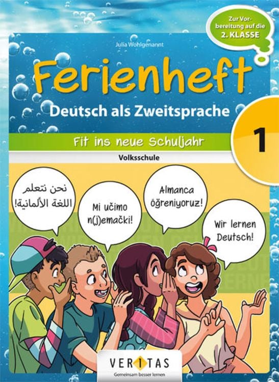 Produktbild: Deutsch Ferienhefte 1 Volksschule - Dt. als Zweitsprache