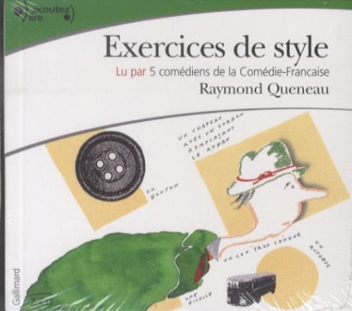 Produktbild: Exercice de style, 2 Audio-CDs
