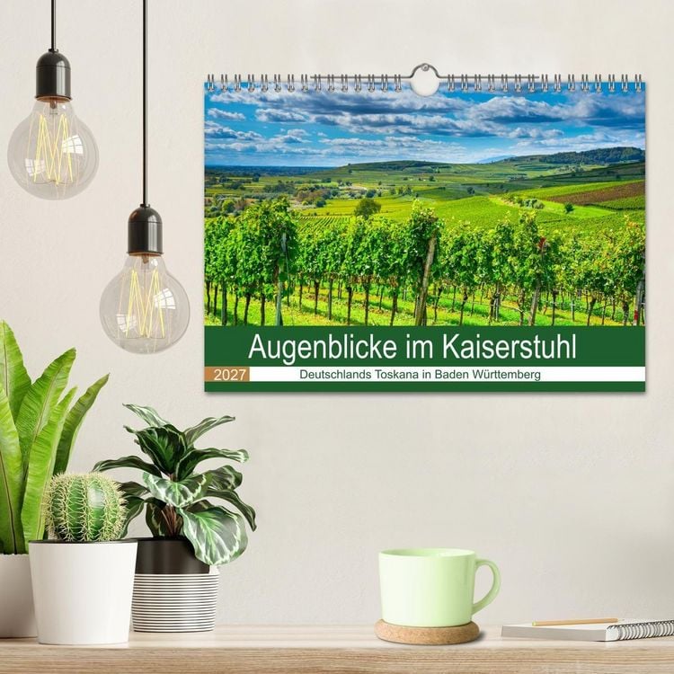 Produktbild: Augenblicke im Kaiserstuhl (Wandkalender 2027 DIN A4 quer), CALVENDO Monatskalender