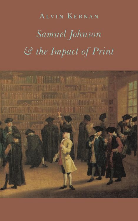 Produktbild: Samuel Johnson and the Impact of Print