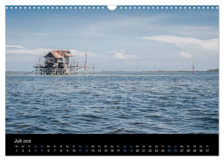 Produktbild: Philippinen Foto Wandkalender 2026 (Wandkalender 2026 DIN A3 quer), CALVENDO Monatskalender