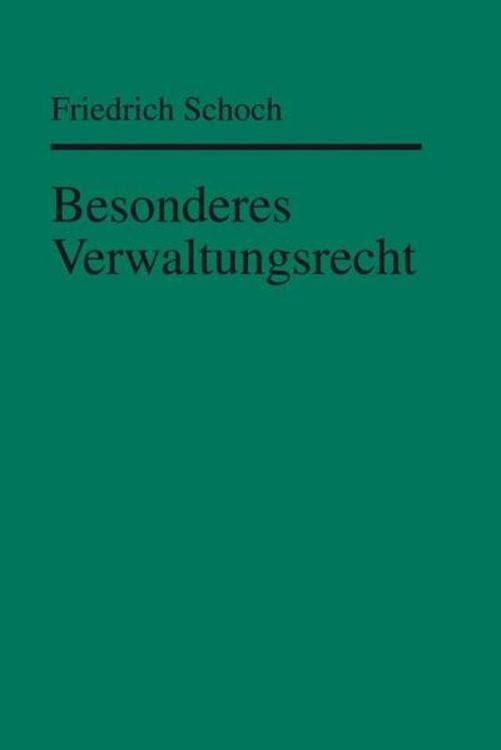 Produktbild: Besonderes Verwaltungsrecht