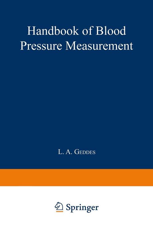 Produktbild: Handbook of Blood Pressure Measurement