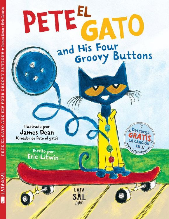 Produktbild: Pete el gato and his four groovy buttons