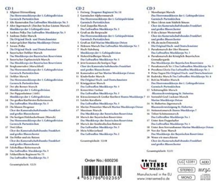 Produktbild: 60 Top Hits M&auml;rsche & Polkas