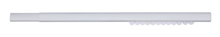 Produktbild: Teleskop-Duschschiene Mod. Era Chrom 75-125 cm, f&uuml;r Duschvorh&auml;nge