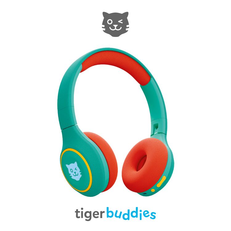 Produktbild: Tigerbuddies - Kinder - Kopfh&ouml;rer - Funky Green