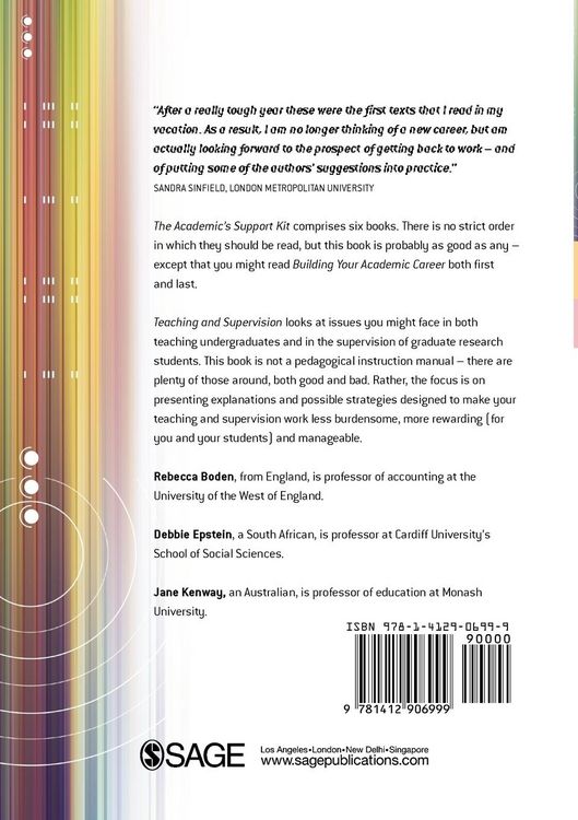 Produktbild: Teaching and Supervision
