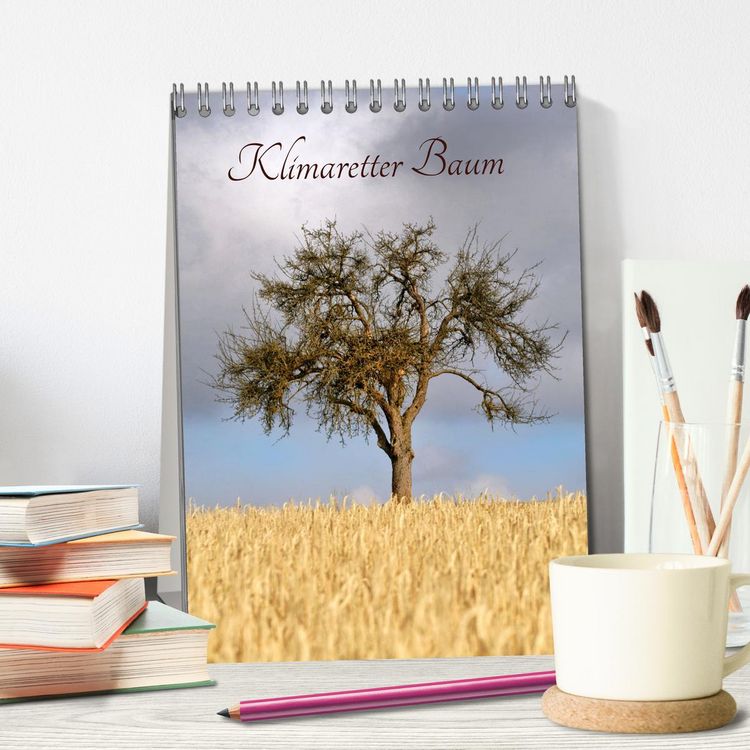 Produktbild: Klimaretter Baum (Tischkalender 2026 DIN A5 hoch), CALVENDO Monatskalender