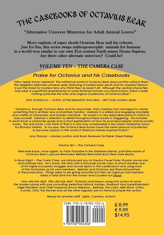 Produktbild: The Camera Case (Octavius Bear Book 10)