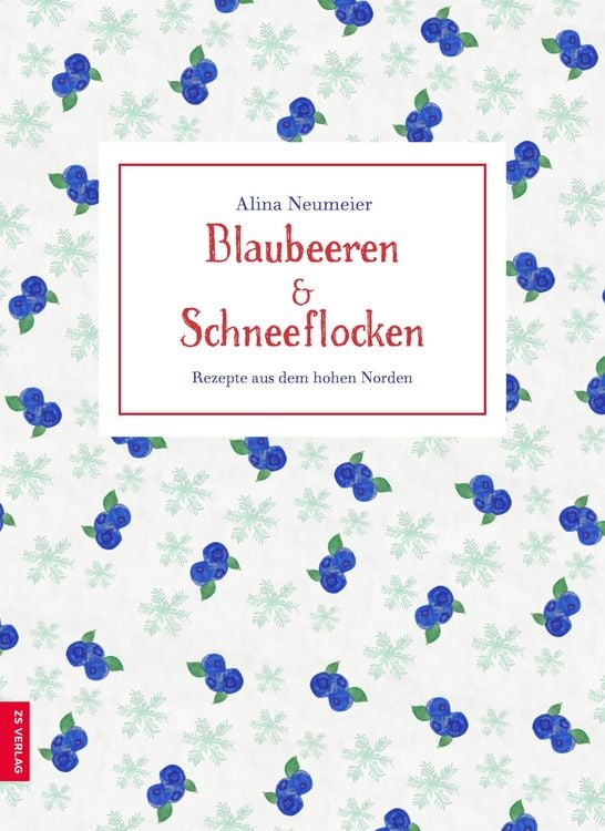 Produktbild: Blaubeeren und Schneeflocken