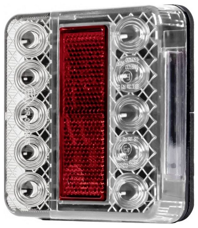 Produktbild: SecoR&uuml;t Anh&auml;nger-R&uuml;ckleuchte Offene Kabelenden hinten 12 V/DC Transparent