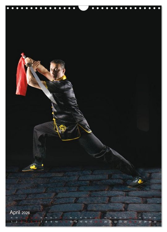 Produktbild: Kung Fu, Martial Art (Wandkalender 2026 DIN A3 hoch), CALVENDO Monatskalender