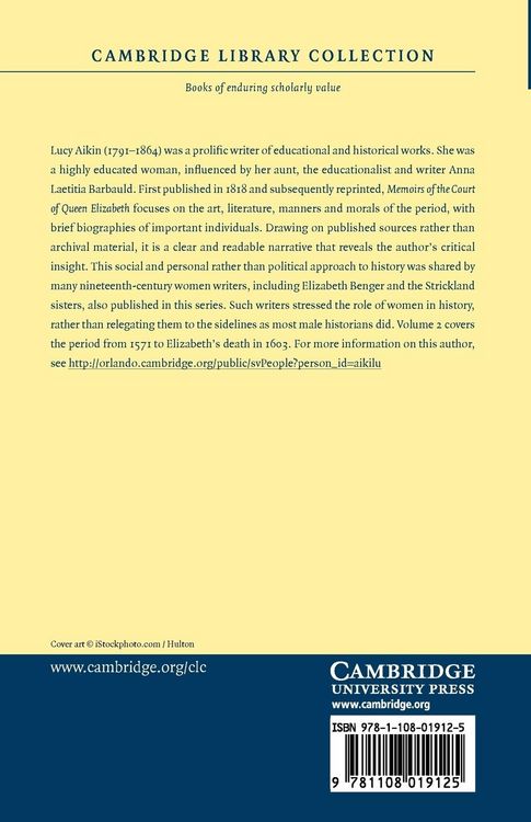 Produktbild: Memoirs of the Court of Queen Elizabeth - Volume 2
