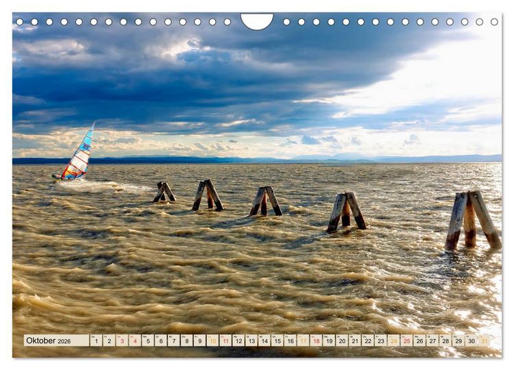 Produktbild: Windsurfing - extrem cool (Wandkalender 2026 DIN A4 quer), CALVENDO Monatskalender