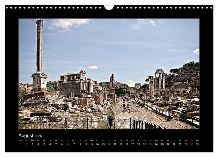 Produktbild: Roma (Wandkalender 2026 DIN A3 quer), CALVENDO Monatskalender