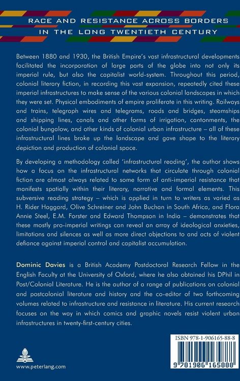 Produktbild: Imperial Infrastructure and Spatial Resistance in Colonial Literature, 1880&ndash;1930