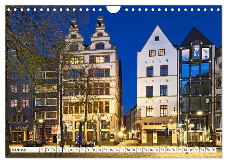 Produktbild: K&Ouml;LNER LICHTERZAUBER (Wandkalender 2026 DIN A4 quer), CALVENDO Monatskalender