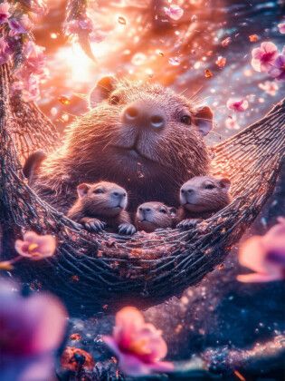 Produktbild: CALVENDO Puzzle Kuscheln? Capybaras nennen das Alltag | 1000 Teile Lege-Gr&ouml;&szlig;e 64x48cm Foto-Puzzle f&uuml;r gl&uuml;ckliche Stunden