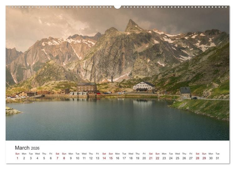 Produktbild: Aosta Valley and its nature (Wall Calendar 2026 DIN A2 landscape), CALVENDO 12 Month Wall Calendar