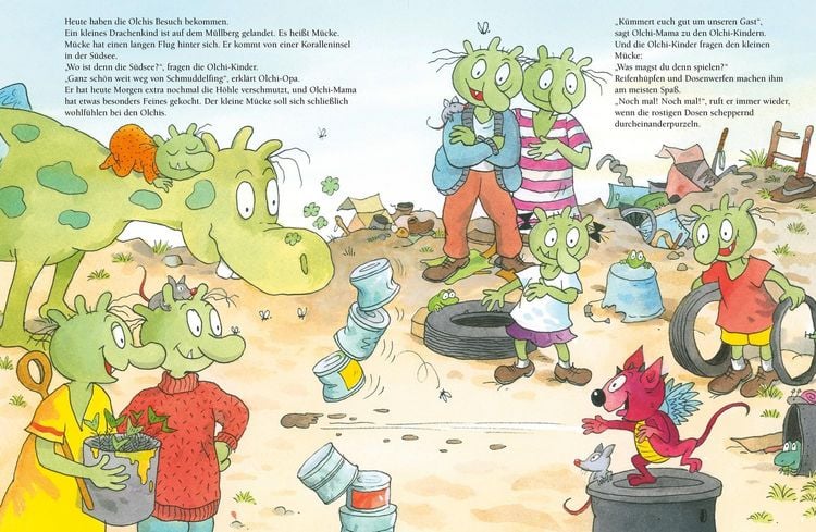 Produktbild: Die Olchis und der kleine Drache M&uuml;cke