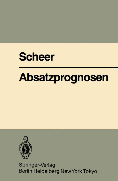 Produktbild: Absatzprognosen
