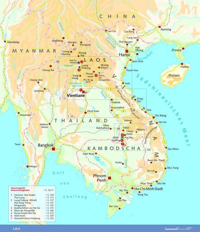 Produktbild: TRESCHER Reisef&uuml;hrer Laos