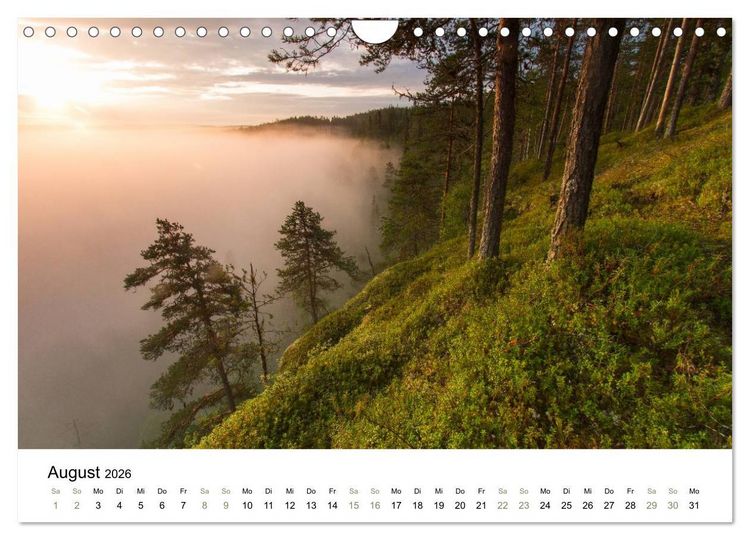 Produktbild: Einblick-Natur: Finnland nat&uuml;rlich (Wandkalender 2026 DIN A4 quer), CALVENDO Monatskalender