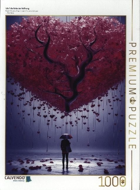 Produktbild: CALVENDO Puzzle Lila - die Farbe der Hoffnung | 1000 Teile Lege-Gr&ouml;&szlig;e 64x48cm Foto-Puzzle f&uuml;r gl&uuml;ckliche Stunden