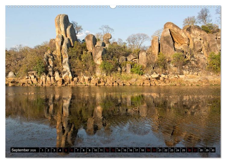 Produktbild: Faszination Simbabwe (Wandkalender 2026 DIN A2 quer), CALVENDO Monatskalender