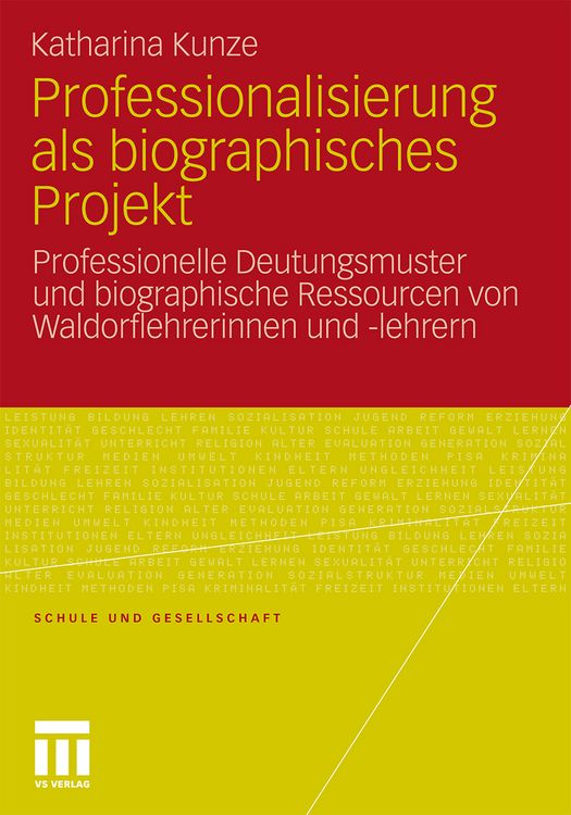 Produktbild: Professionalisierung als biographisches Projekt