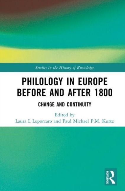 Produktbild: Philology in Europe before and after 1800