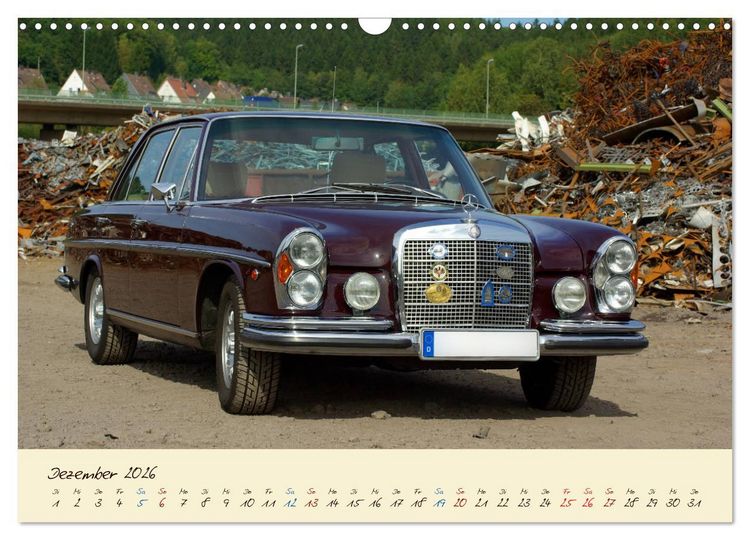 Produktbild: Klassiker mit Stern (Wandkalender 2026 DIN A3 quer), CALVENDO Monatskalender