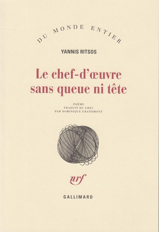 Produktbild: Le chef-d'oeuvre sans queue ni t&ecirc;te