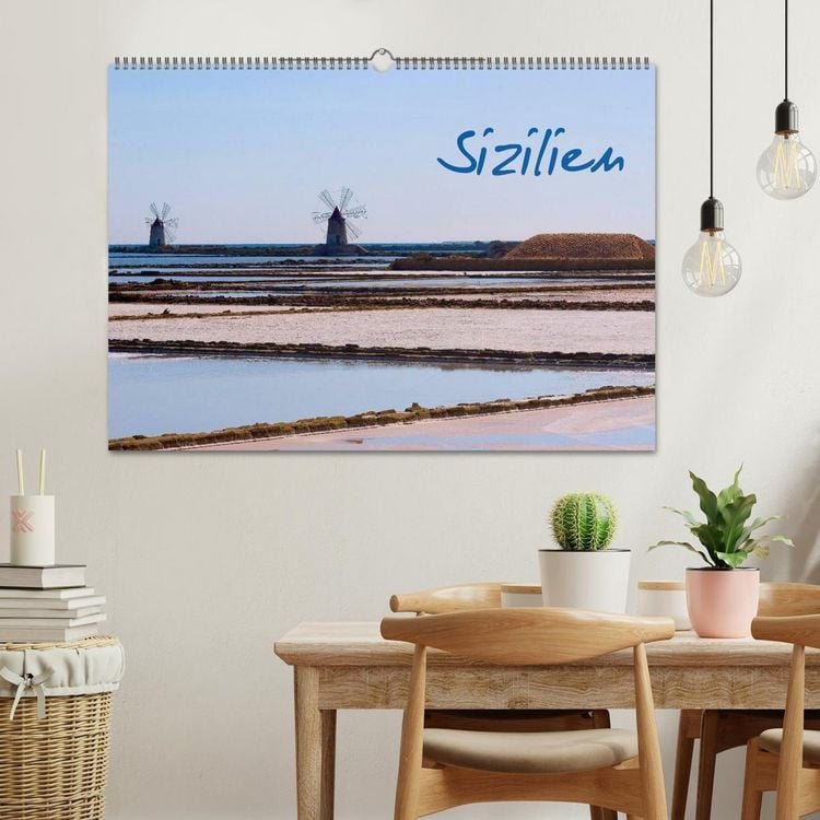 Produktbild: Sizilien (Wandkalender 2027 DIN A2 quer), CALVENDO Monatskalender