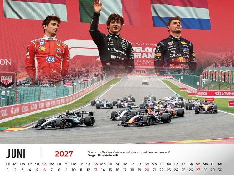 Produktbild: Formel 1 World Championship Kalender 2027