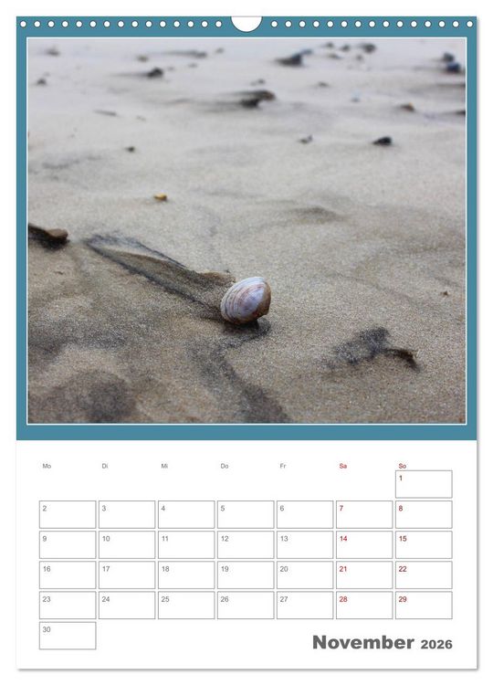 Produktbild: Pur maritim (Wandkalender 2026 DIN A3 hoch), CALVENDO Monatskalender